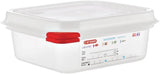 03350 PP Matbehållare GN med lock, 1,1 l, 65 mm (4 st) Naty Shop matförvaringslådor 65 X 176 X 162 mm