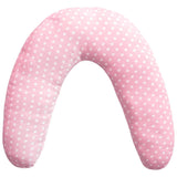 Amningskudde för nyfödda, XL, 100% bomullsöverdrag, avtagbar och tvättbar, Polyesterfyllning, Stjärnmönster Tillbehör Mat och amning Bebe Naty Shop Pink XL