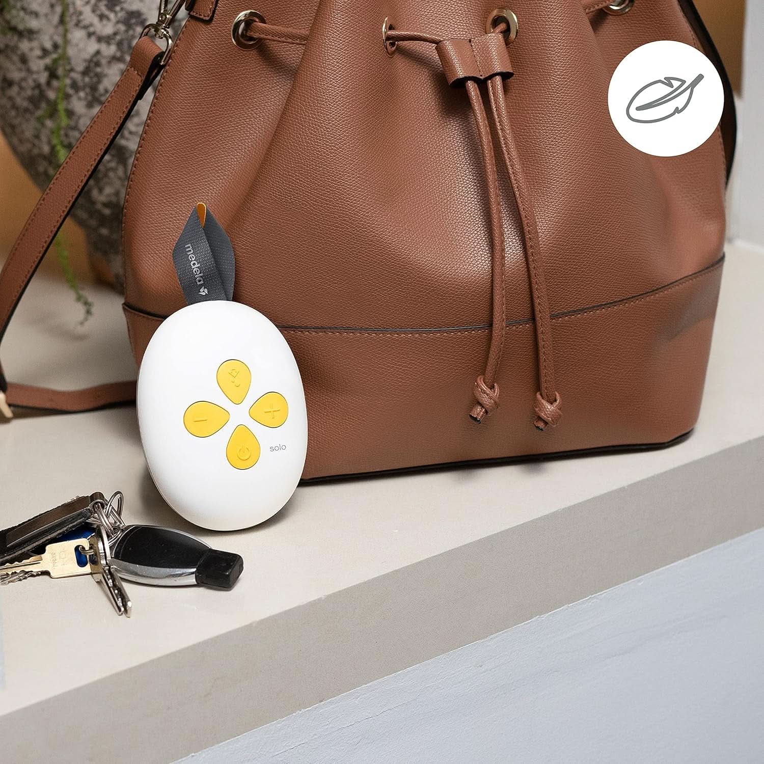 Medela Solo elektrisk bröstpump, med Personalfit Flex-tratt och 2-fas extraktionsteknik Tillbehör Mat och amning Bebe Naty Shop