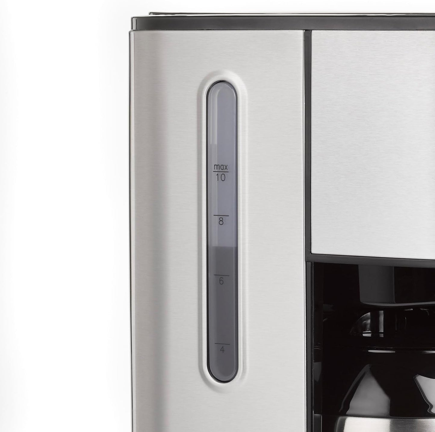 CASO Selection C 10 Thermo Design kaffebryggare – Rostfritt stålhölje, 1,2 l isotermisk karaff (10 koppar), touchkontroller och timer, Aroma PLUS-funktion, permanent filter, anti-droppfilter