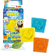 INKEE Spongebob Surprise Kids Bath Bomb Svampbob Fyrkant Samlarobjekt 80 gram Naty Shop Set med 3 Spongebob Bath Bombs