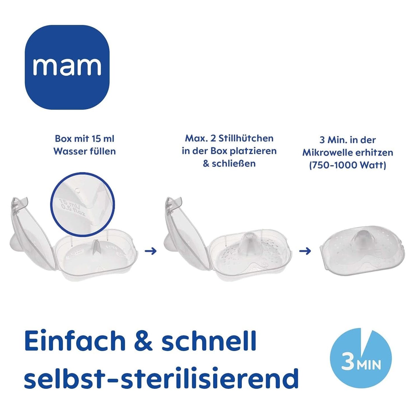 MAM Stillhütchen Größe L (Ø 23 Mm) Im 2Er-Set, Extra Weiche Brusthütchen Zum Schutz Beim Stillen, Brustwarzenschutz Für Maximalen Hautkontakt Zwischen Mutter And Kind Accessories Mat och amning Bebe Naty Shop