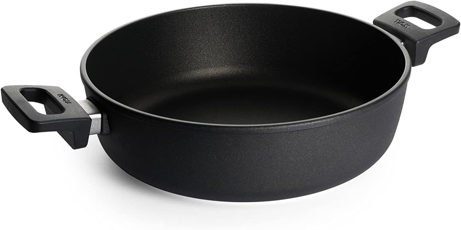 Woll Nowo Titanium Kasserolle - Induktiv -, Ø 32 Cm, 8 Cm Hoch, 5,5 Liter, Mit 2 Seitengriffen - Geeignet Für Alle Herdarten Formar och brickor för bakning Naty Shop 4 Liter