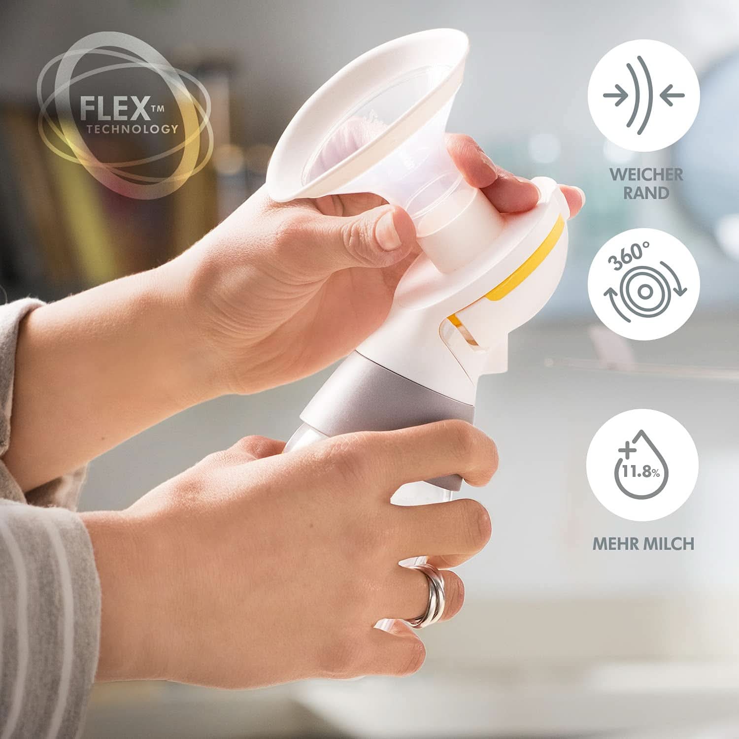 Medela Swing Maxi dubbel elektrisk pump - laddningsbar via USB Mat och amningstillbehör Bebe Naty Shop