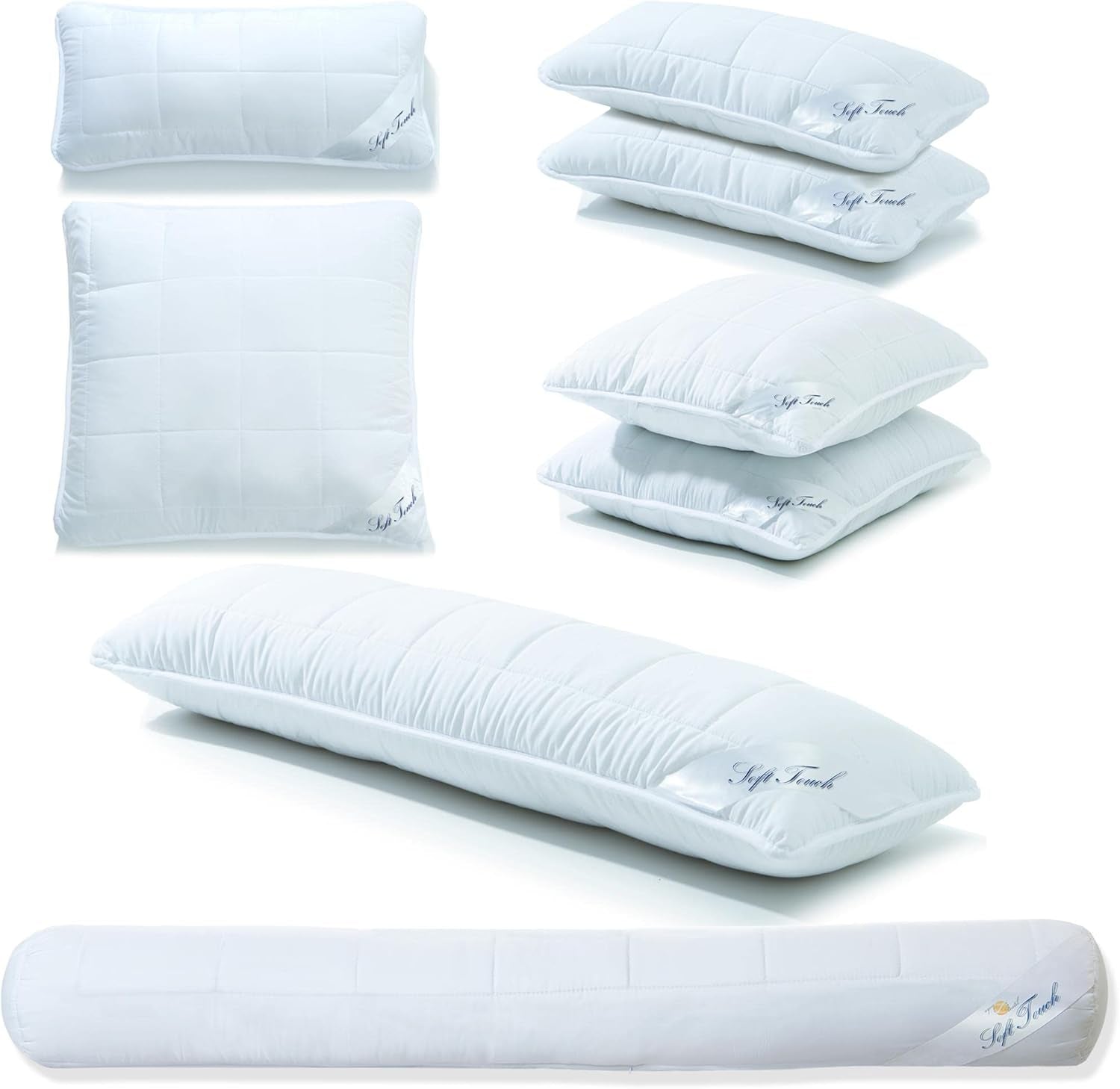 Sido sovkudde 40 X 145 Cm dragkedja amningskudde 1500G Klimatkontroll Oeko-Tex Standardkuddar Naty Shop