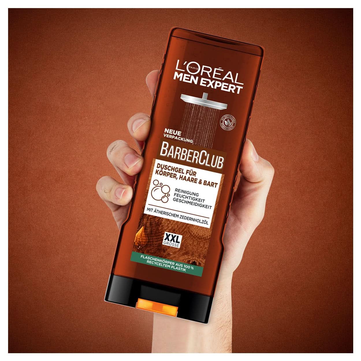 L'Oréal Men Expert XXL duschtvål och schampo för män, 400 ml Naty Shop