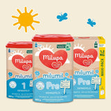 Milumil Milupa Mjölkpulver för spädbarn, den första mjölken sedan födseln, 800 g