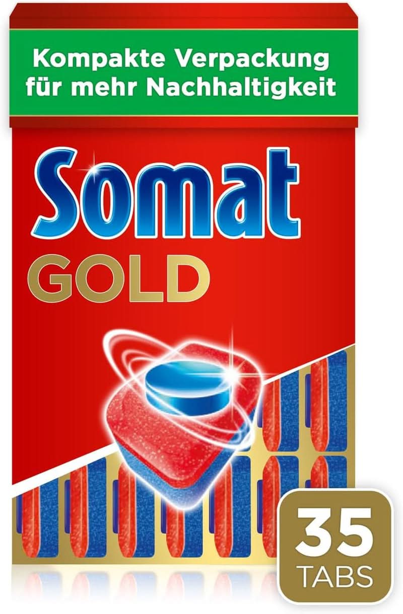 Somat Gold diskmaskinsflikar (105 flikar) Naty Shop Köksdiskmedel