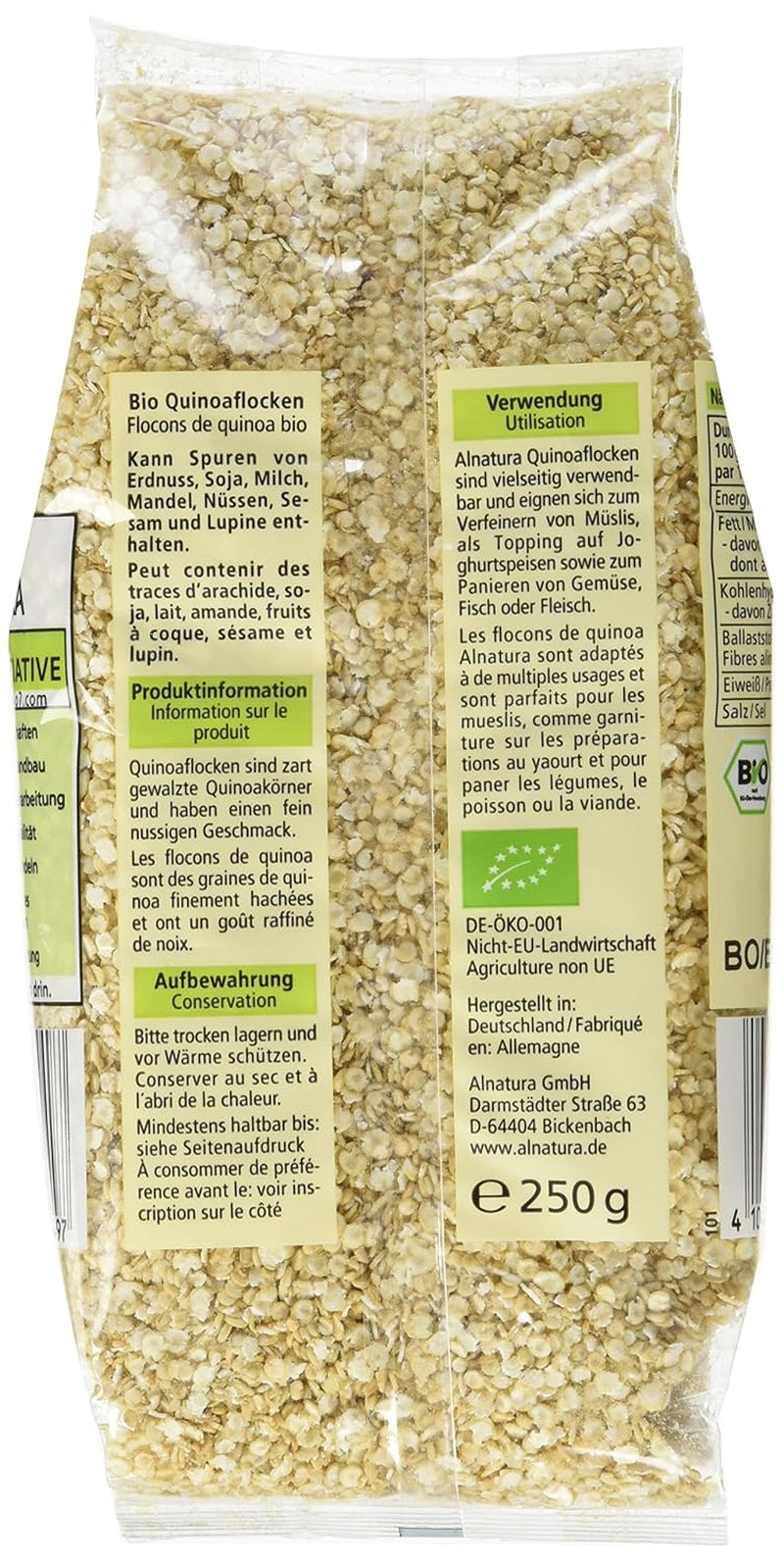 Quinoaflingor, förpackning om 7 (7 x 250 g)