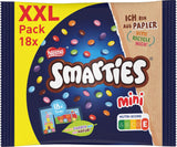 Nestlé SMARTIES Mini XXL-påsar, färgade linser med choklad, perfekt att dela och njuta av med familj och vänner, naturliga färger, återvinningsbar förpackning, 1 förpackning (1 x 259g)
