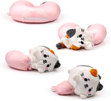 Puckator Swapseazzz Plysch resekudde 2 i 1 Lola La Gatta Vit standard resekuddar Naty Shop