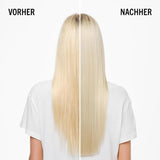 Schwarzkopf Professional BLONDME Bond Repair Purple Mask Mask för kallt hår Neutraliserar gula toner för färgat, blekt och ljust hår Djupvårdande och stärkande 200 ml Hårmask Naty Shop