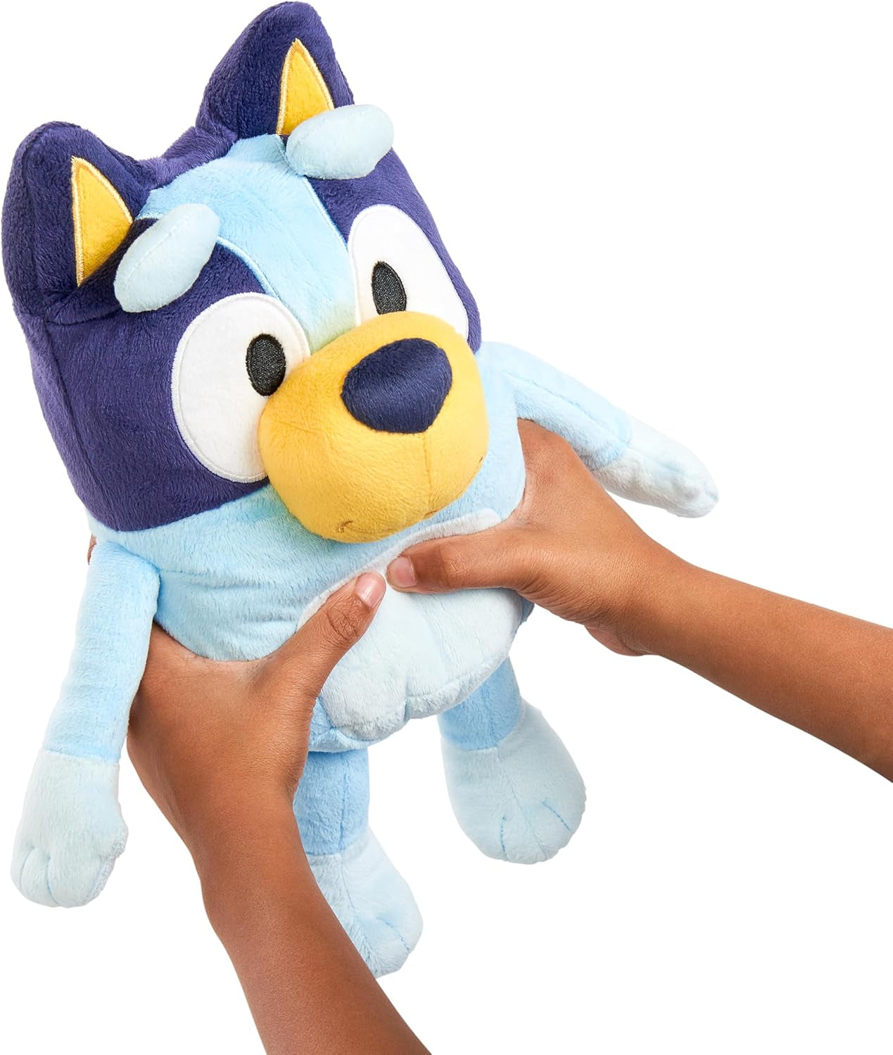 Bluey plyschleksak med ljudeffekter, funktionell plyschleksak, interaktiv plyschleksak, pratande plyschleksak, plyschleksak (33cm) Naty Shop Dolls