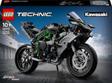 LEGO Technic Kawasaki Ninja H2R motorcykel, barn och vuxna födelsedagspresent, dekoration, leksak, modell för pojkar och flickor ålder 10+ 42170 Byggset Besuche den LEGO-Store