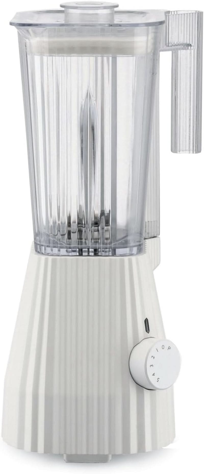Alessi Plissé MDL09 W - Blender med graderad karaff, termoplastisk harts, Kitchen Naty Shop