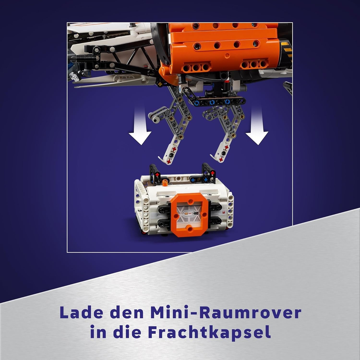 LEGO Technic Vtol Space Transporter LT81, rymdbyggsats, rymdleksak, rymdskepp, miniroverlekset, present till pojkar och flickor över 10 år 42181 Byggset Besuche den LEGO-Store