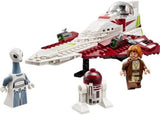 LEGO Star Wars Jedi Starfighter Obi-Wan Kenobi, byggbar leksak med Taun We, Droidfigur och ljussabel, Attack of the Clones Set 75333 Byggset Besuche den LEGO-Store