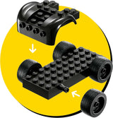 LEGO DC Batman: Batman & Batmobile vs. Mr. Freeze - Superhjältebilleksak med 2 minifigurer - Isskytt med eldelement - Present till pojkar och flickor från 4 år 76301 Byggset Besuche den LEGO-Store