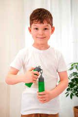 Nästa Ninja Nunchaku, ljud, handtag inlindat i mjukt material, 13cm, rollspel, från 3 år, grön Actionfigurer Naty Shop