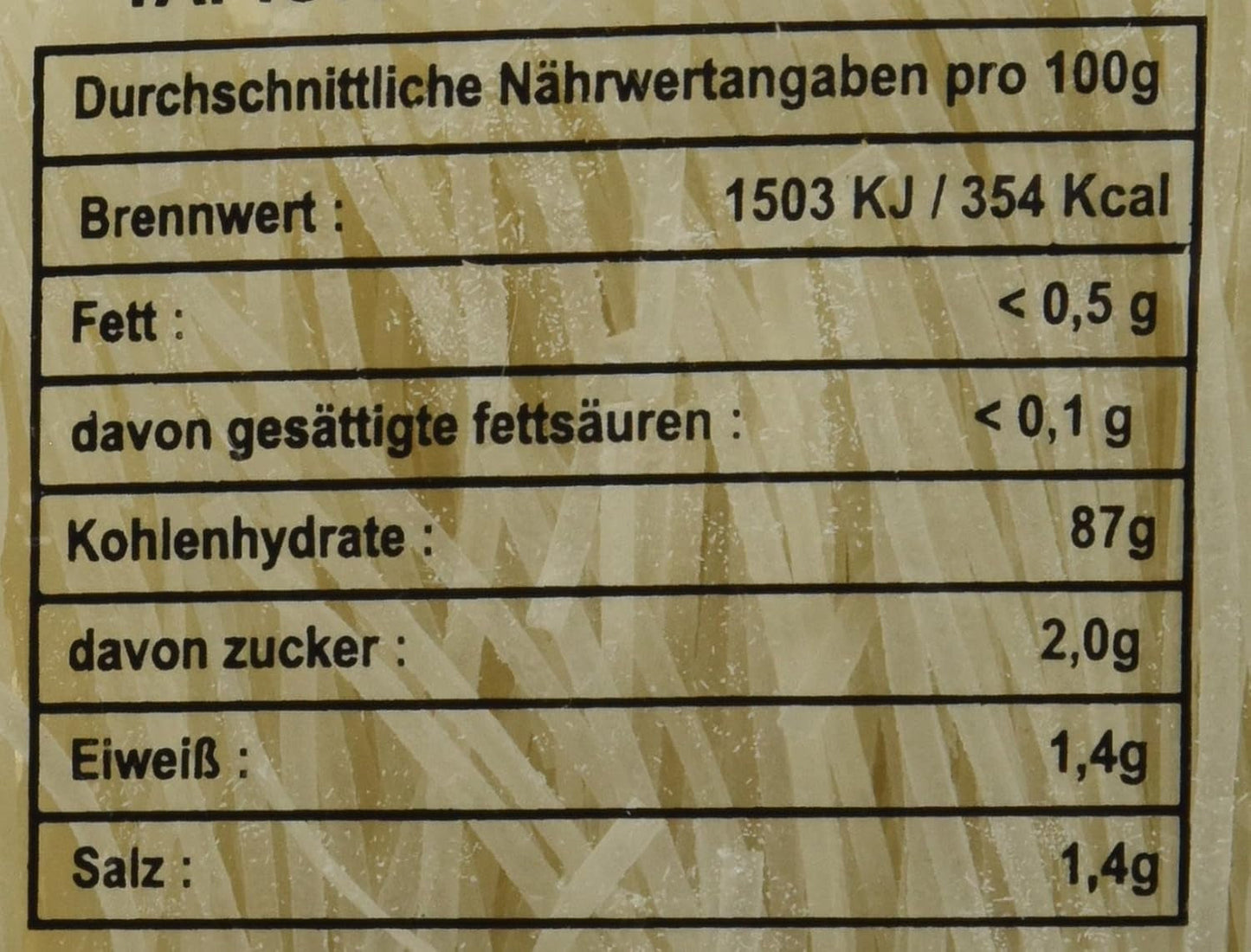 Risnudlar med tapioka 2,5 mm (Huû tieáu nam vang) (1 x 400 g)
