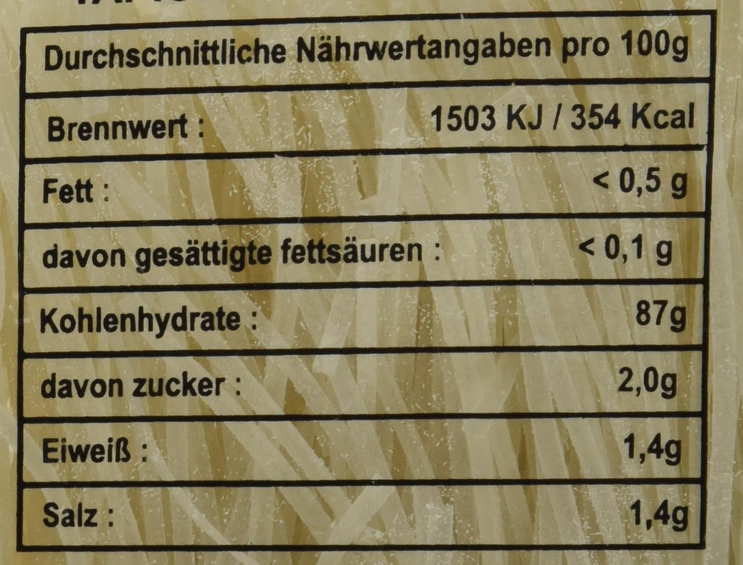 Risnudlar med tapioka 2,5 mm (Huû tieáu nam vang) (1 x 400 g)