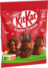 NESTLÉ Easter Friends, påskminifigurer med mjölkchoklad med knapriga bitar, 1 förpackning (1 x 65g)