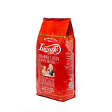 Lucaffé - Kaffeebohnen Mamma Lucia, 1 kg | Kaffee aus ganzen Bohnen für cremigen Espresso | Helle Röstung | intensiver och cremiger Gesmack