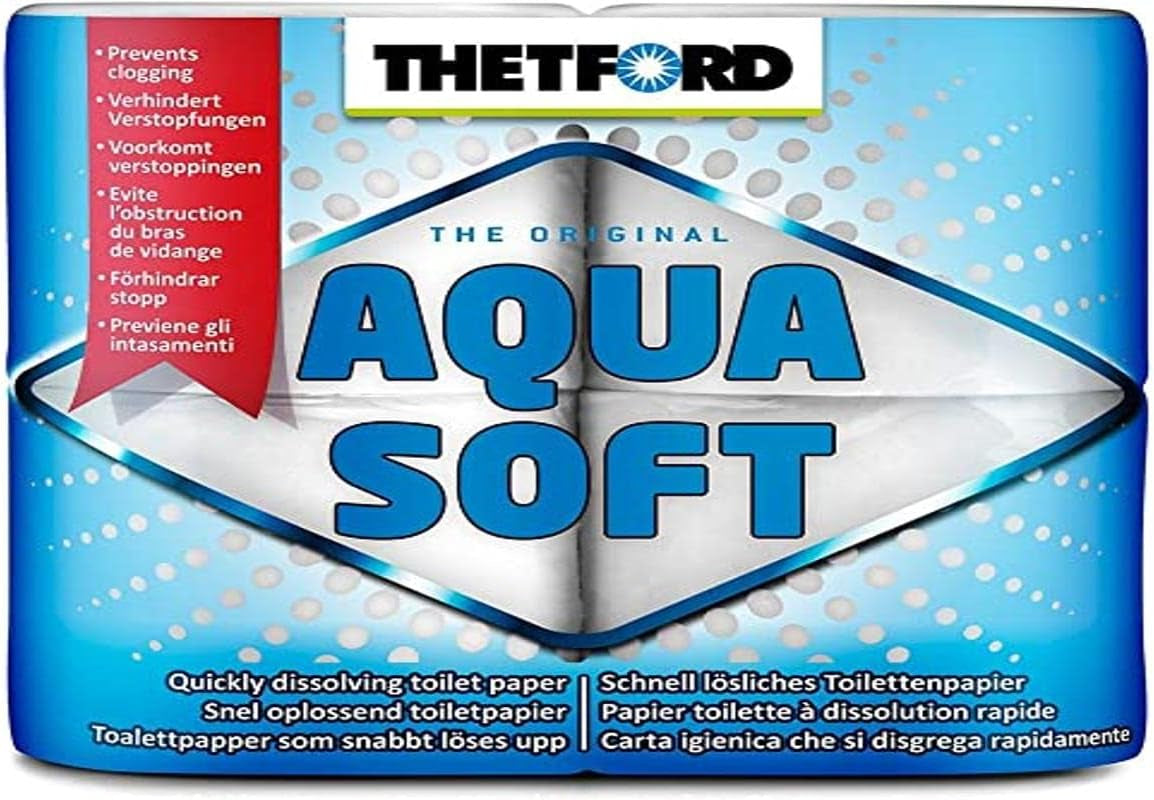 Aqua Soft toalettpapper 4 rullar