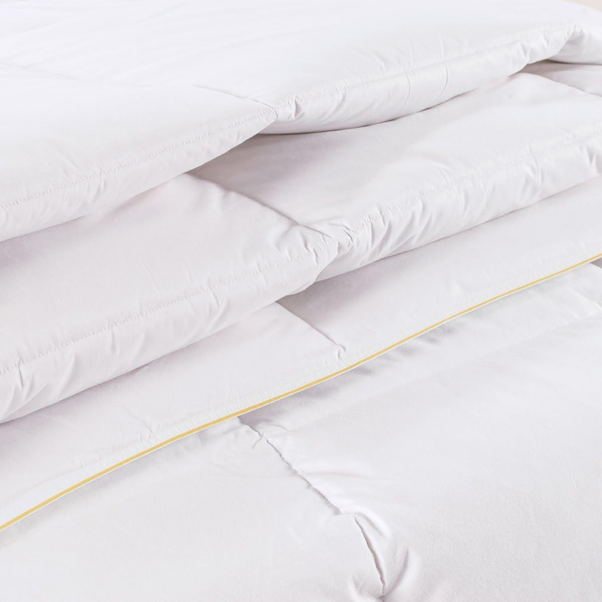 Sancarlos - Vivaldi, täcke 4 säsonger av gåsdun, 180 + 120 G/M², 220 X 220 Cm, vit (vit) Täcken och täcken Naty Shop