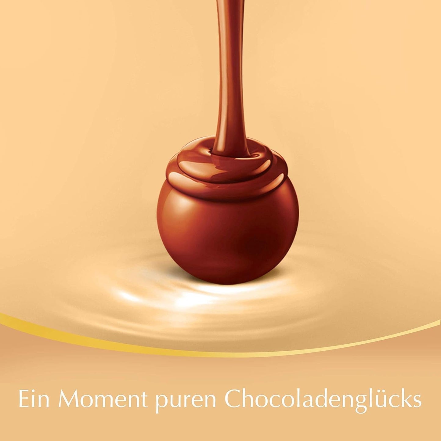 Lindt LINDOR presentask med diverse choklad, ca. 15 LINDOR tryffel, 4 varianter (mjölkchoklad, vit choklad, mörk choklad 60% och hasselnöt), 187 g