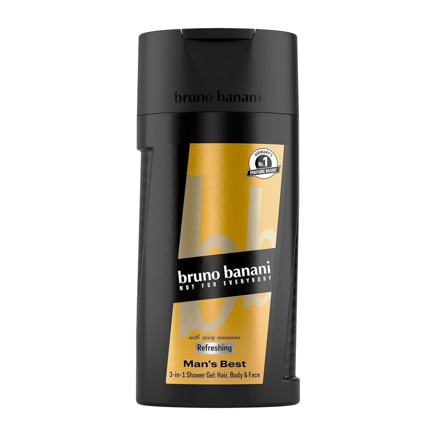Bruno Banani Loyal Man 3 i 1 duschtvål för kropp, hår och ansikte, män, 250 ml Dusch och bad Naty Shop 250 ml Rosa peppar