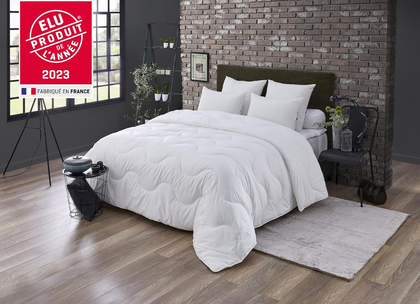 DODO | Elu Årets produkt 2023 L Täcke, 220 X 240 Cm, För dubbelsäng, Mycket mjuk, Återvunnen, Maskintvättbar i 40 °C Täcken och täcken Naty Shop 220/240