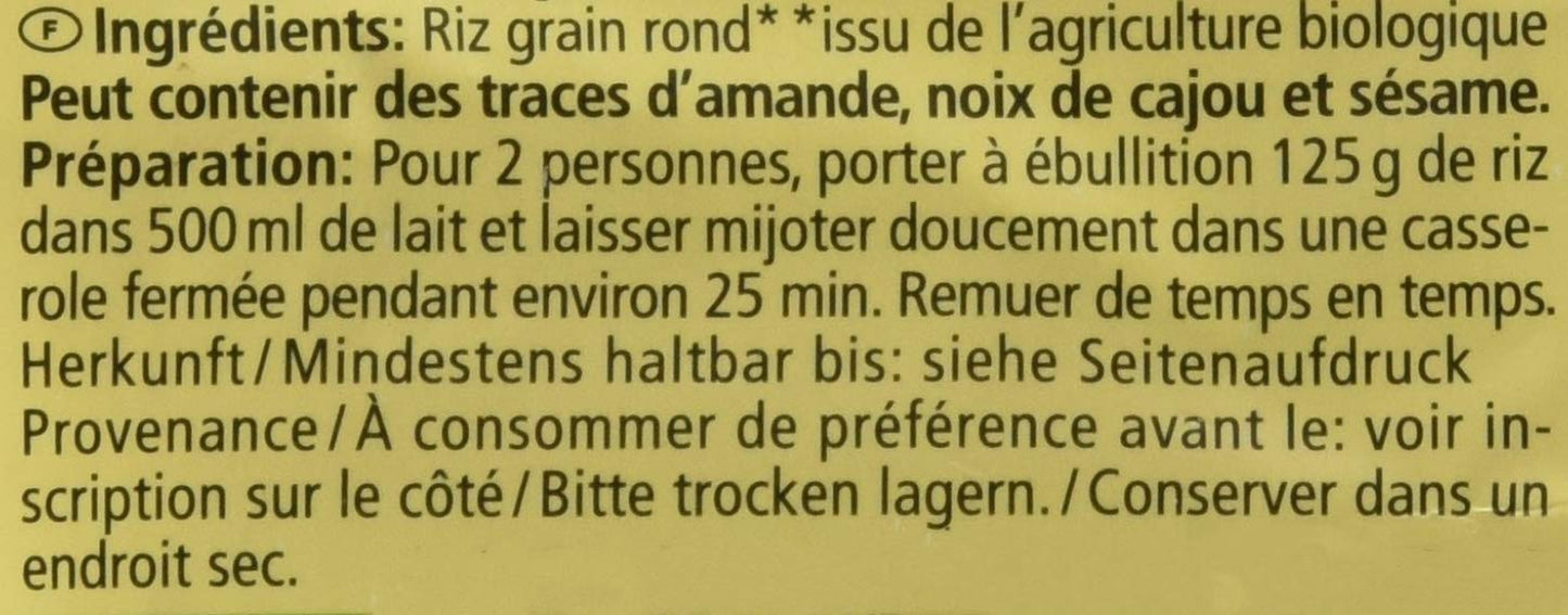 Ekologisk rispudding, 500g