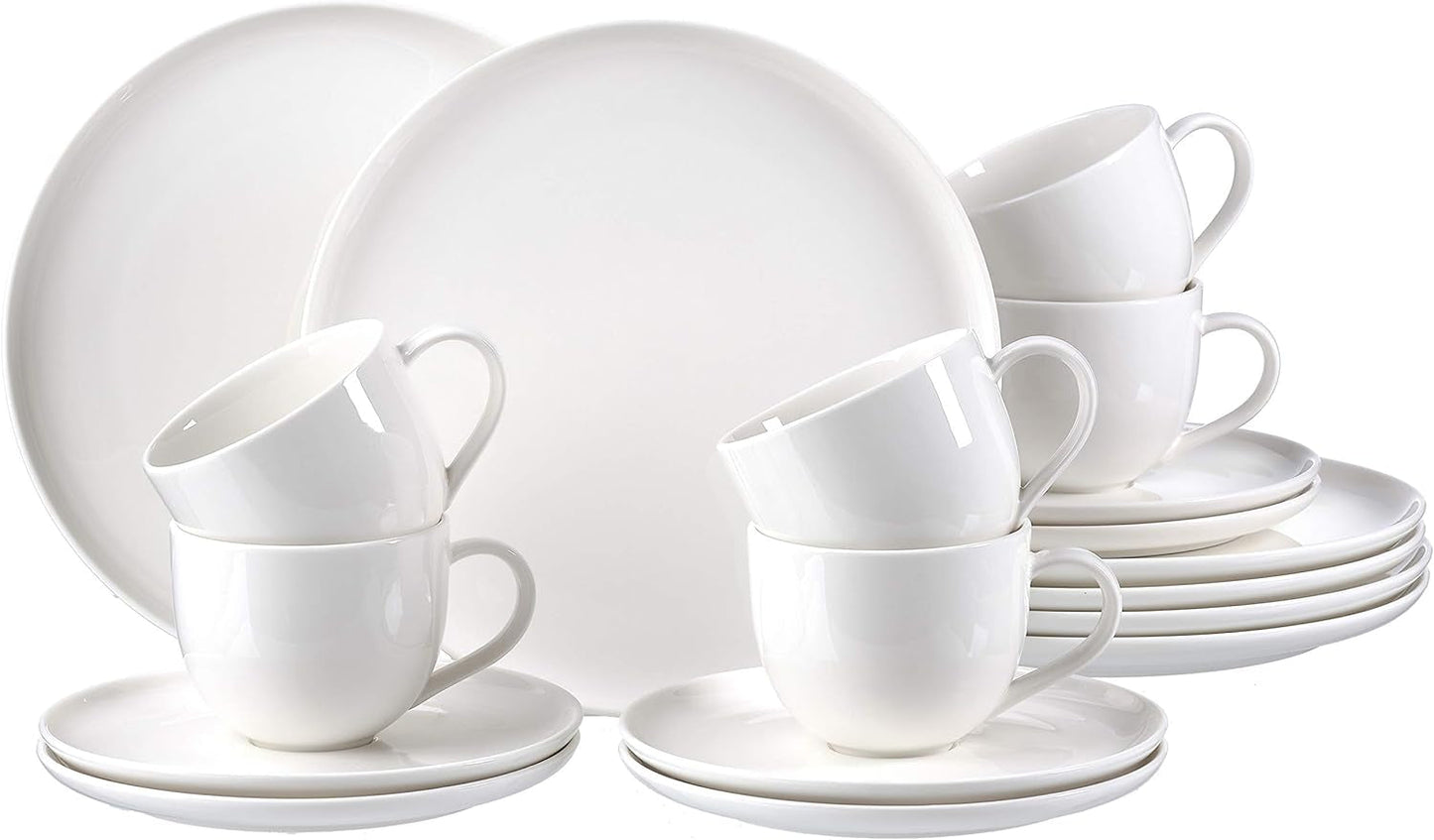 Ritzenhoff & Breker Skagen kaffeservering, 18 st, vit