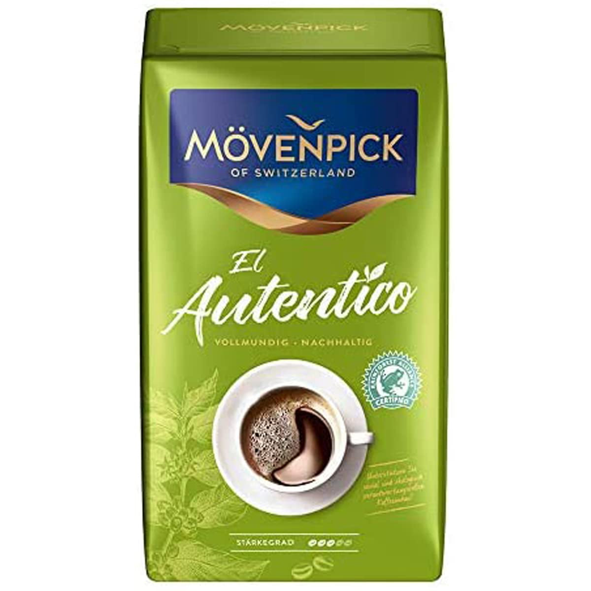 Mövenpick El Autentico kaffebönor, fylliga, hållbara, 500g