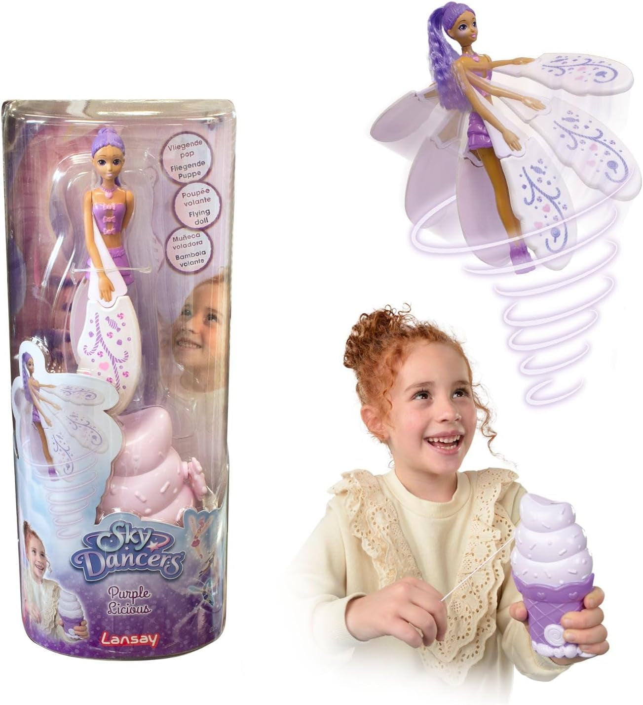 Sky Dancers - Purplelicious - Lansay, 30002, Ej tillämpligt