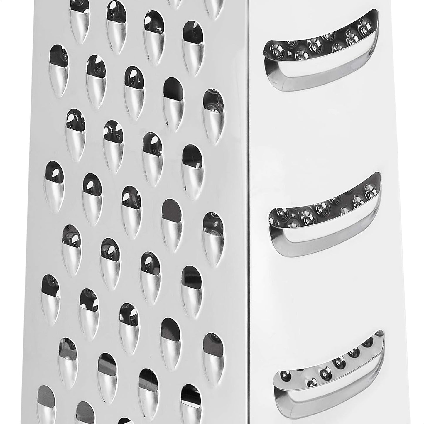 Peeler Naty Shop robust fyrkantig ostriv i rostfritt stål med halkfri botten