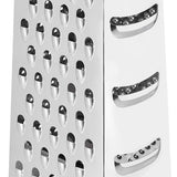 Peeler Naty Shop robust fyrkantig ostriv i rostfritt stål med halkfri botten