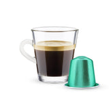 - Kaffee Nespresso®-kompatibla kapslar – koffeinfria – 10 kapslar (förpackning med 5)