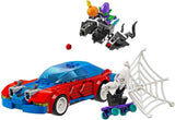 LEGO Marvel Spider-Man Race Car & Venom Green Goblin, Spidey-rollleksak med superhjältefigurer och byggbar bil, present till barn, pojkar och flickor 7 år gamla 76279 Byggset Beuche den LEGO-Store