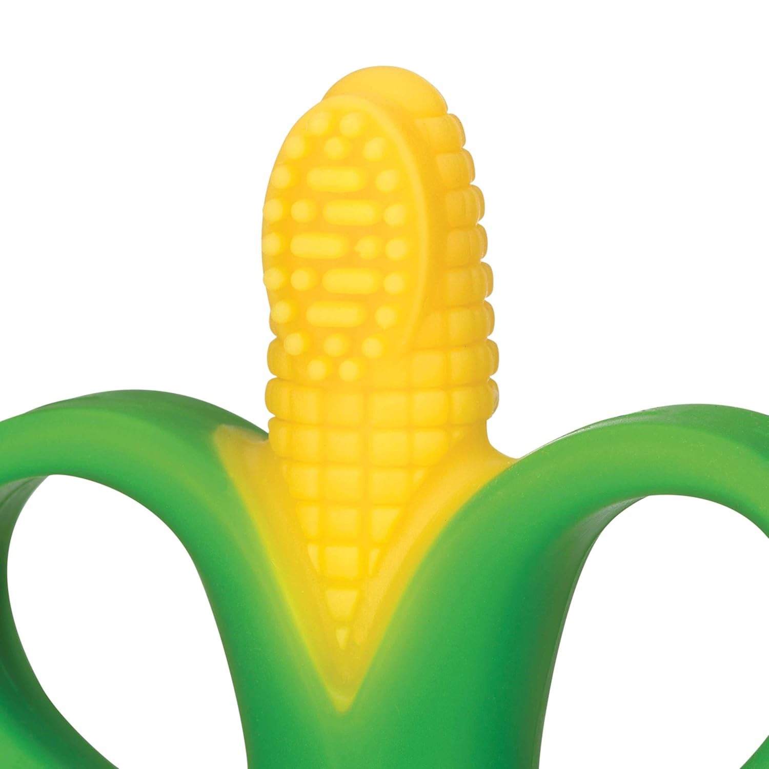 Nuby - Corn Cob Teething Aid - 3M+, Flerfärgad