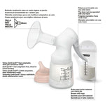 Suavinex, Maternal bröstpump, 120 ml, med justerbart flöde Mat och amningstillbehör Bebe Naty Shop