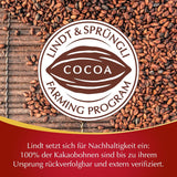 Lindt Choklad | LINDOR mjölkchokladstavar, Kampanjerbjudande | 100g | 4 LINDOR mjölkchokladkakor med fyllning som smälter i munnen | Chokladstavar (förpackning med 3)