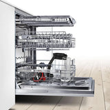 Bosch Standmixer Vitapower Serie 4 MMB6382M, Edelstahl-Klingen Tillverkad i Tyskland, 1,5L Thermosafe Glasbehälter, Stopfer, Sicherheitsdeckel, Spülmaschinengeeignete Teile, 30 000 U/Min, 1200 W, Edelstahl Kitchen Naty Shop