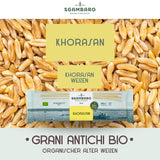 Ekologisk spaghettipasta nr. 5 - 500 g Khorasan-vete – Urgammalt vete, proteinrikt, 100 % italienskt odlat – Mångsidigt i köket och rikt på näringsämnen