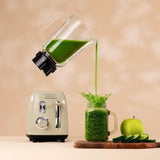 Cecotec Standmixer Retro Power Black Titanium Retrogreen. 1200W Maximale Leistung, 2 Geschwindigkeiten, 4-Klingen-Messer Mit Schwarzer Titanbeschichtung Och 1,5L Krug, Vintage-Design i Grün Kitchen Naty Shop