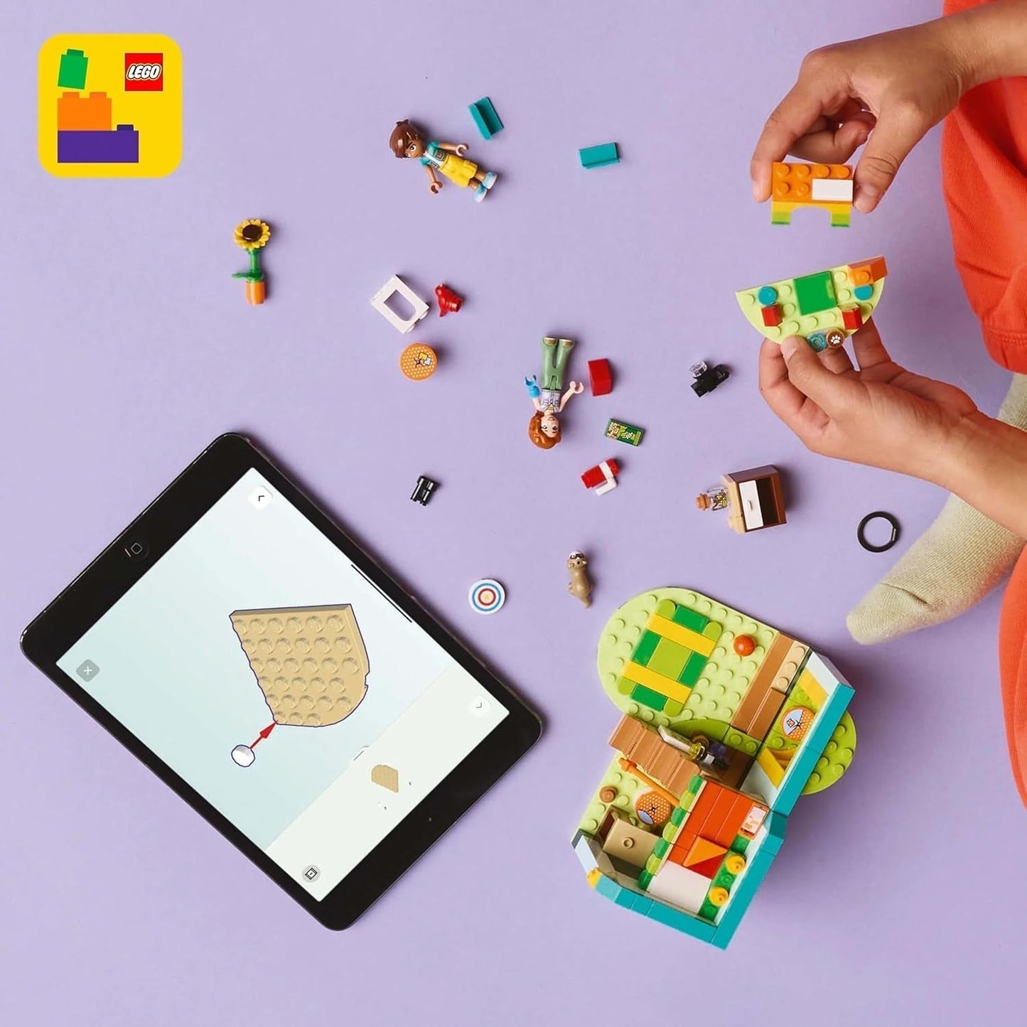 LEGO Friends Autumn's Room Bygg- och lekset för kreativt rollspel, set för tjejer från 6 år med 2 minifigurer och en illerfigur, pedagogisk leksak 42646 Byggset Besuche den LEGO-Store