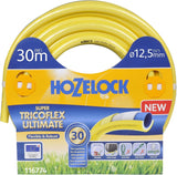 HOZELOCK - Super Tricoflex Ultimate Hose Ø 12,5 mm (1/2") 30 m: lätt, robust och formstabil trädgårdsslang med "TNT Non Torsion" och "Soft&Flex" teknologier, 40 % återvunnen PVC [116774]