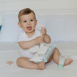 Suavinex Aqua Care Baby Wet Wipes 60 Count Cleansing Wipes 99% Vatten Växtfiber Aloe Vera Doftfri Alkoholfri Dermatologiskt testad Lämplig för känslig hud