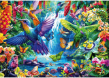 Trefl 10880 Hummingbirds in the Tropics 1000 Piece - DIY Bird Puzzle, Kreativ underhållning, för vuxna och barn från 12 år och uppåt, Multicolor Puzzle Naty Shop